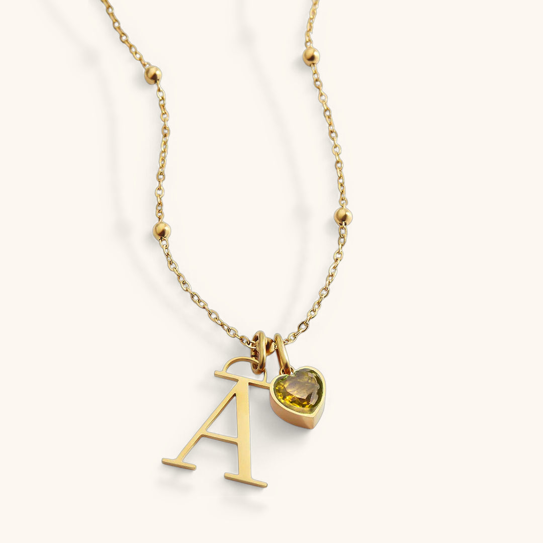 Collier L’Initiale Qui Rayonne