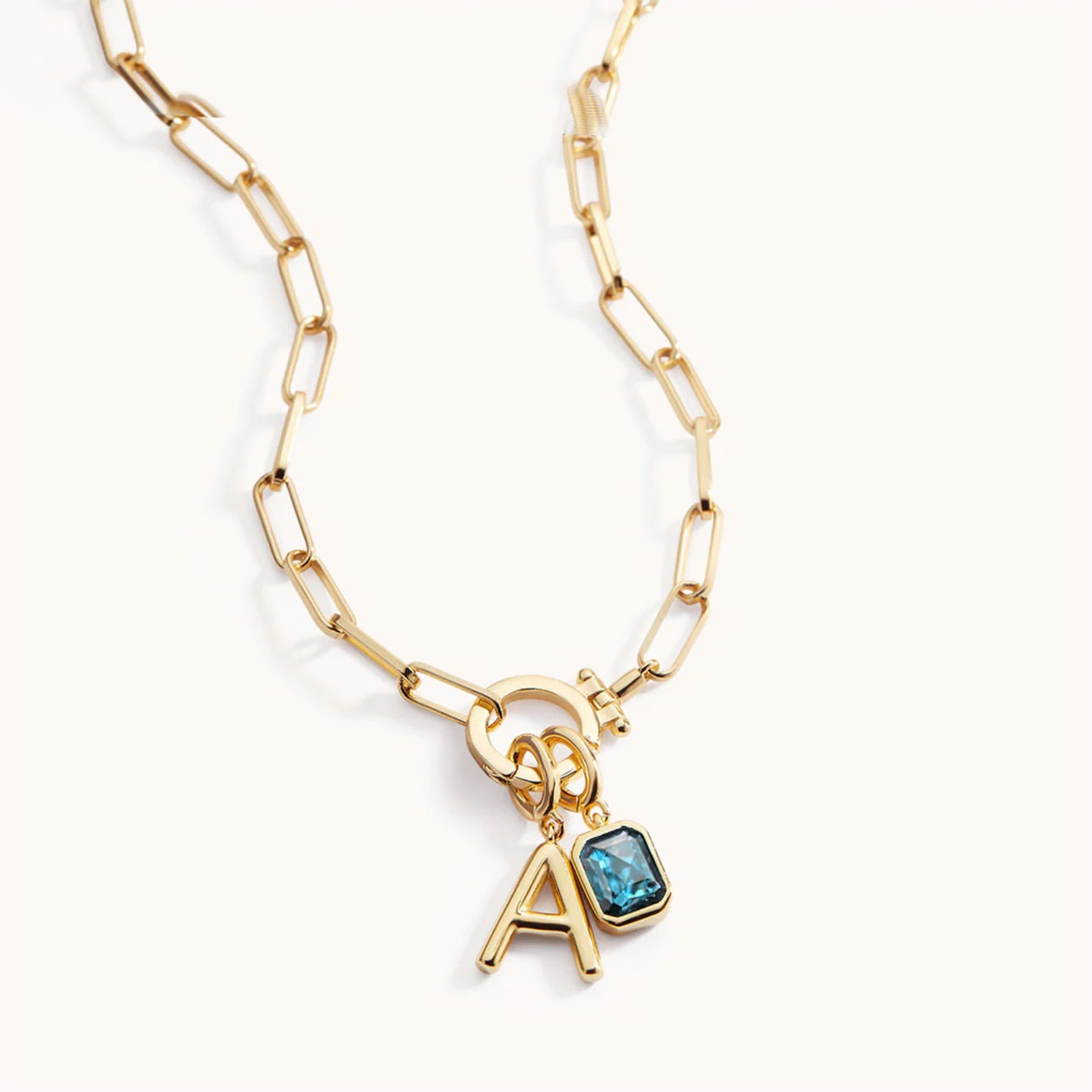 Colar Malha Inicial \u0026 Pedra de Nascimento – Charles René, image size:1260x1260