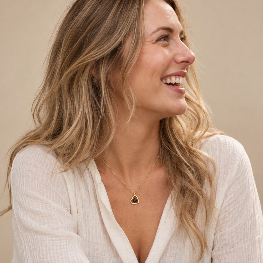 Collana Cuore con Foto Personalizzata