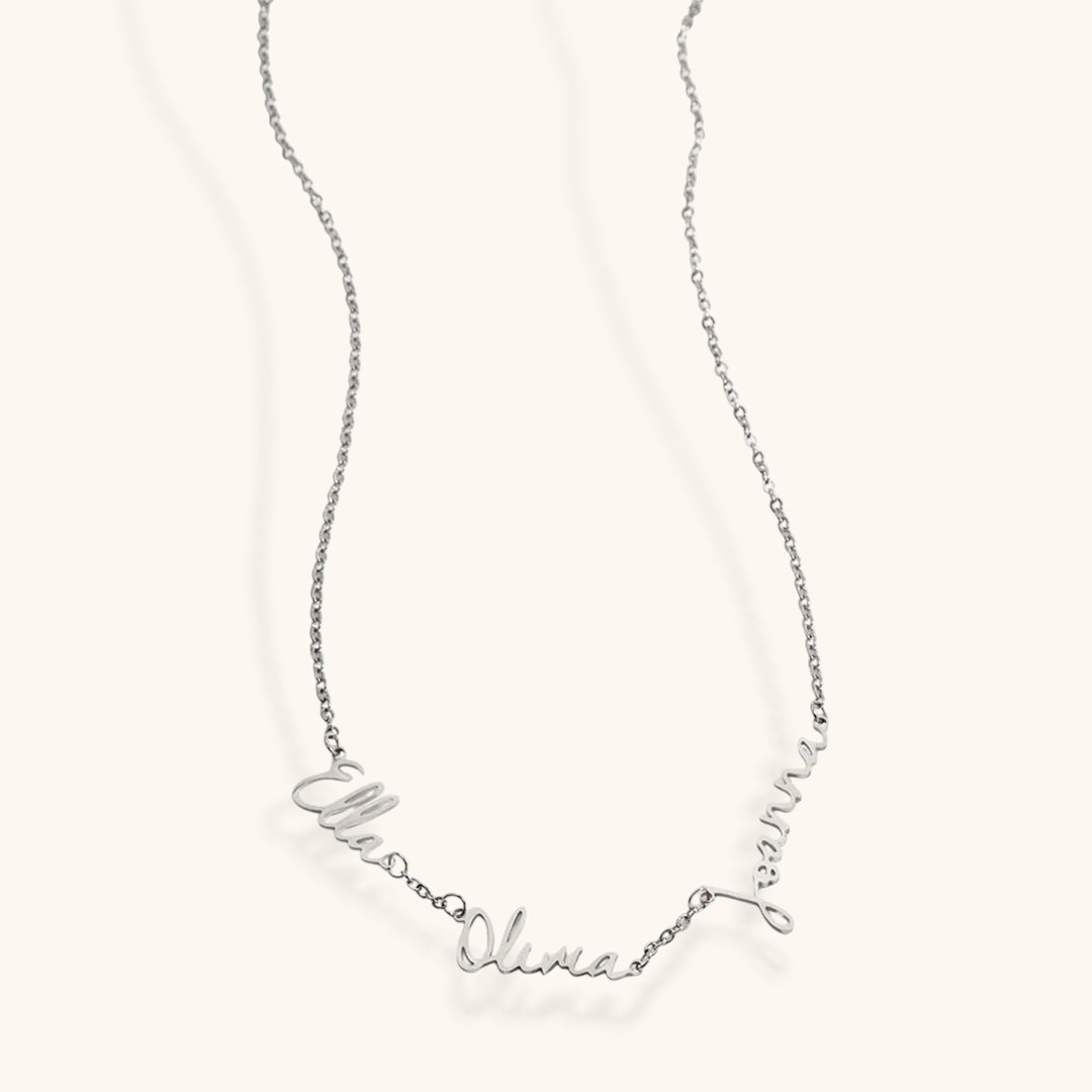 Collier Prénoms Reliés