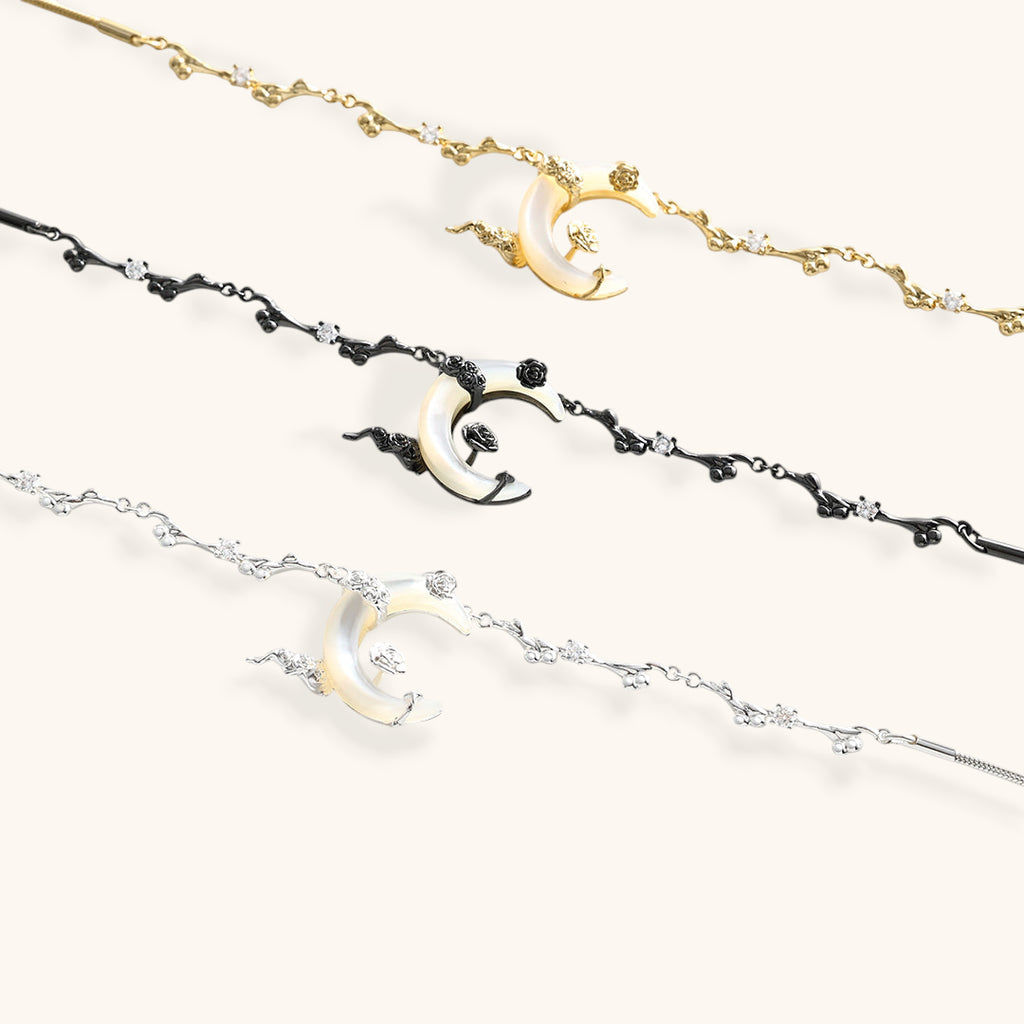 Midnight Rose Necklace