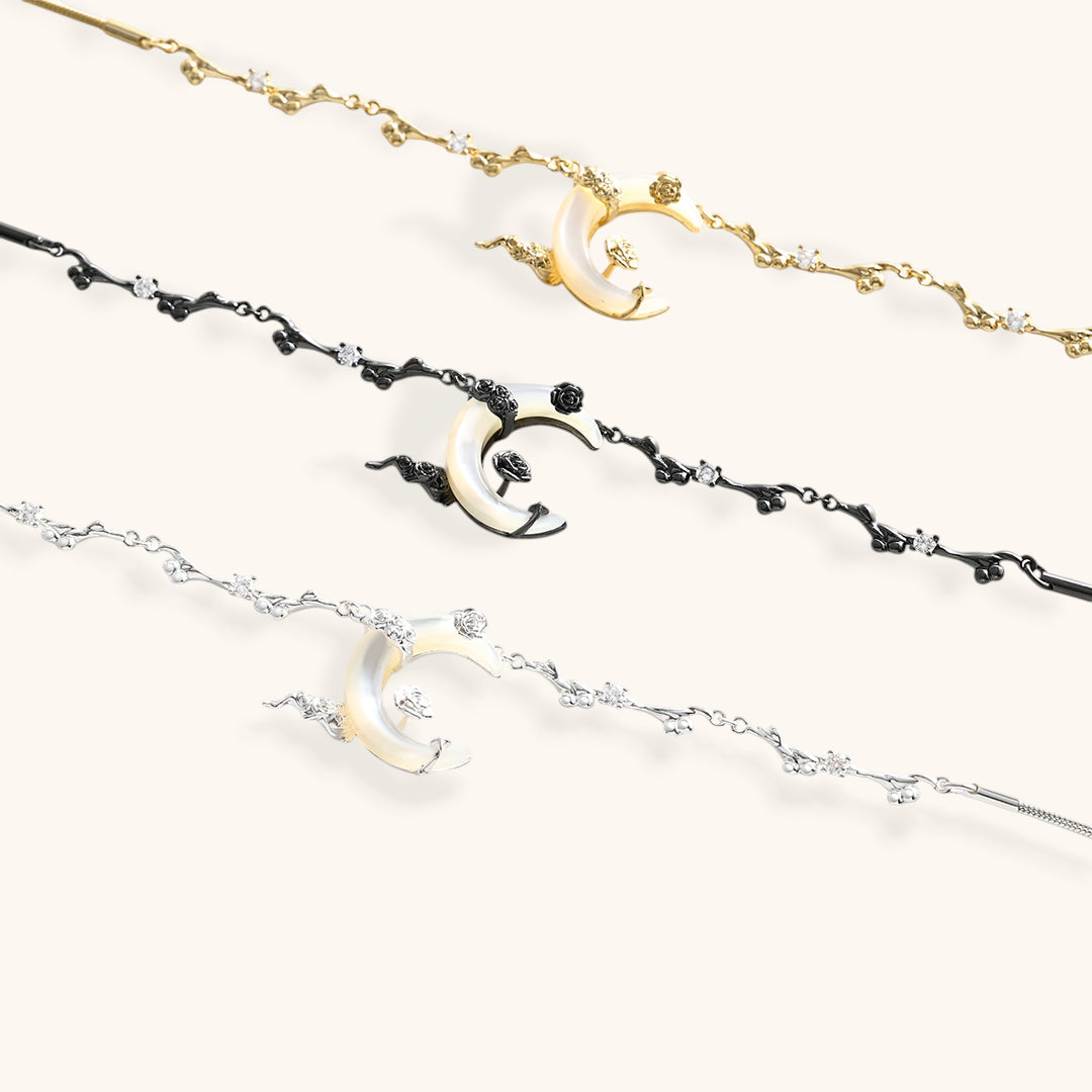 Midnight Rose Necklace