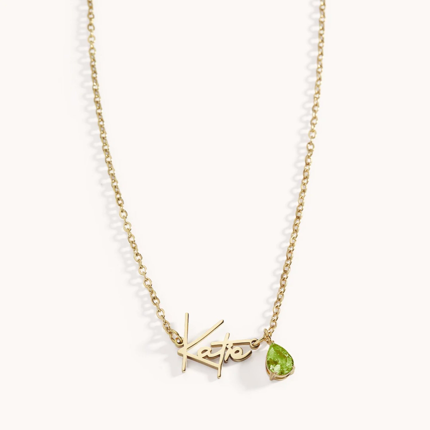 Collier Signature Pierre de Naissance en Or