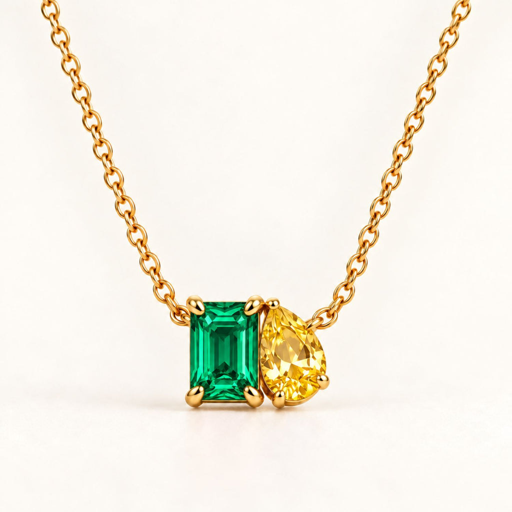 Symbiose Necklace with Personalized Stones