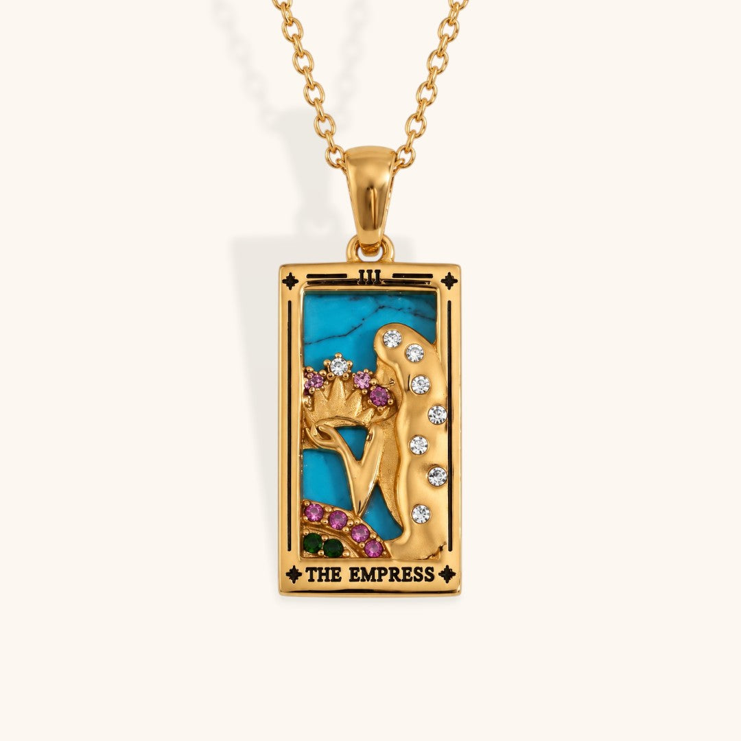 Halsband Tarot Hon Får Allt Att Blomma
