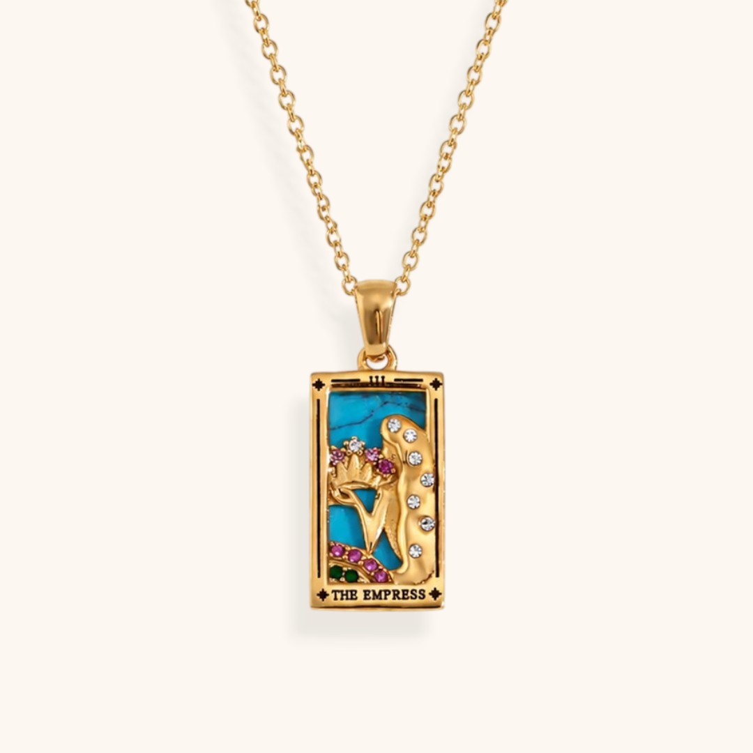 Collar Tarot Ella Hace Florecer Todo
