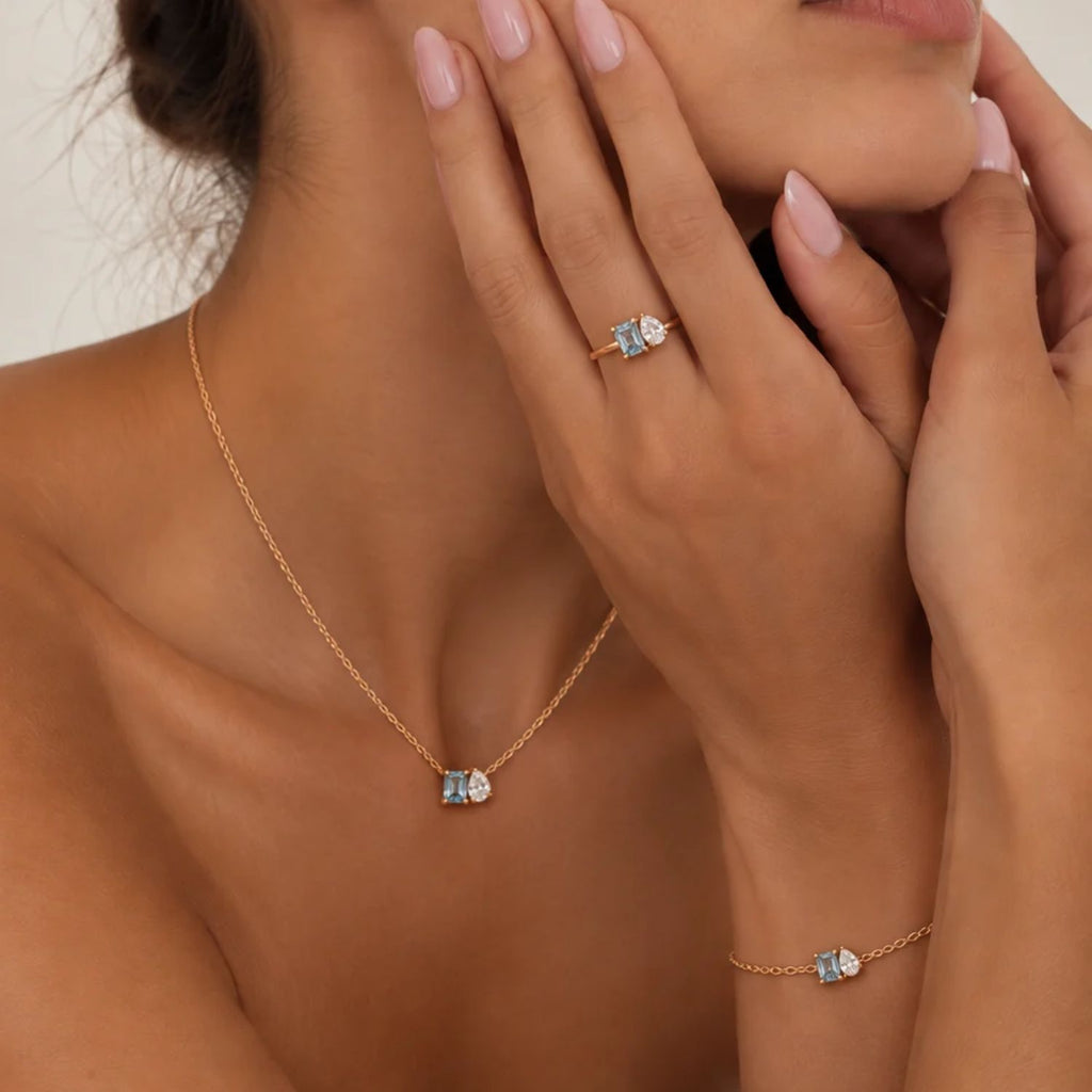 Symbiose Necklace with Personalized Stones