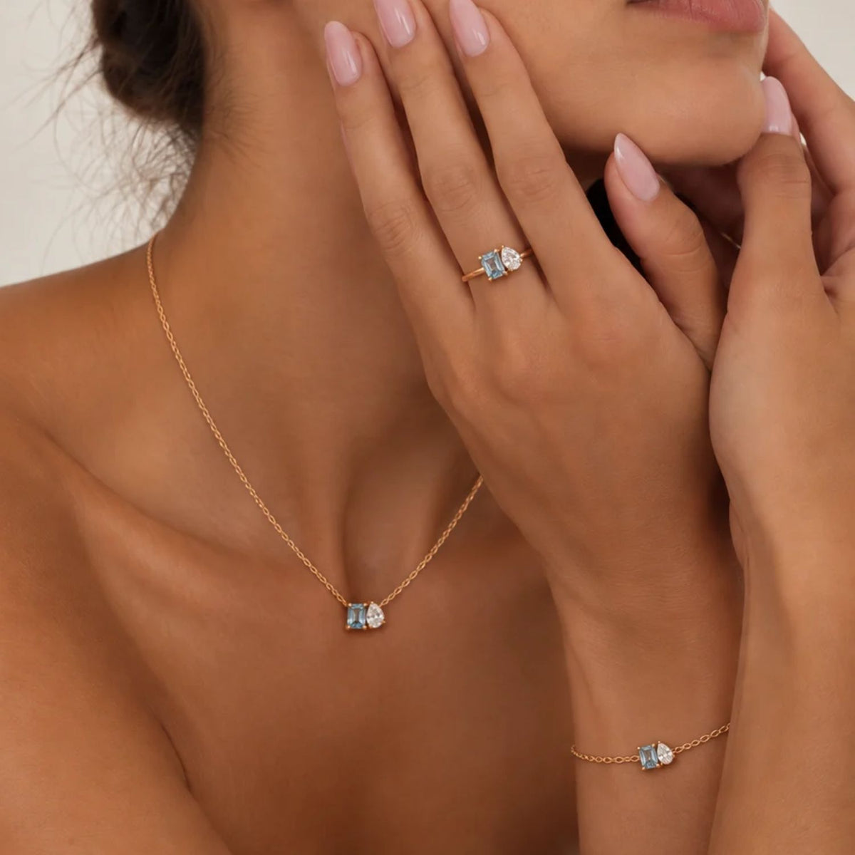 Symbiose Necklace with Personalized Stones