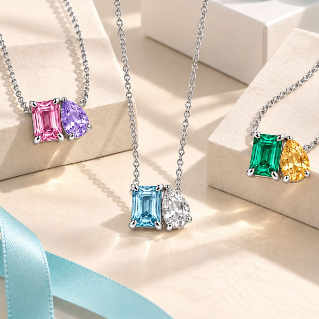 Symbiose Necklace with Personalized Stones