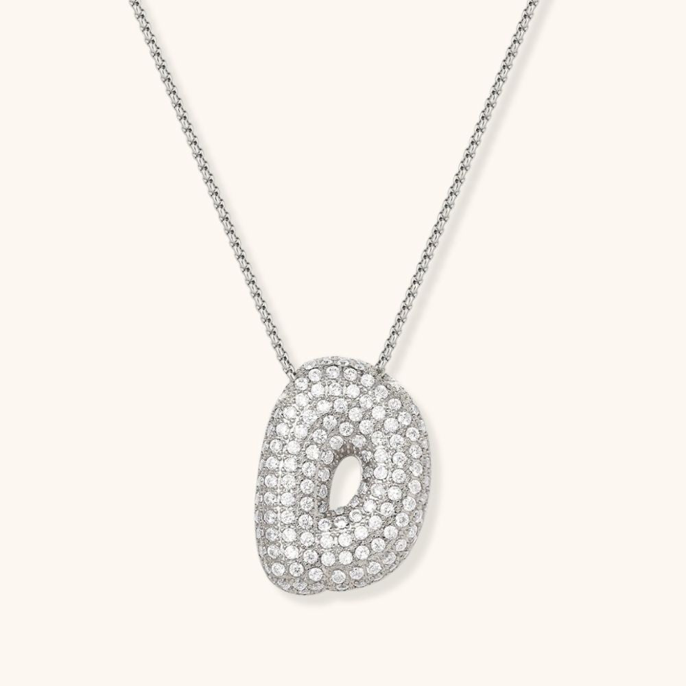 Collier Initiale Diva Nocturne