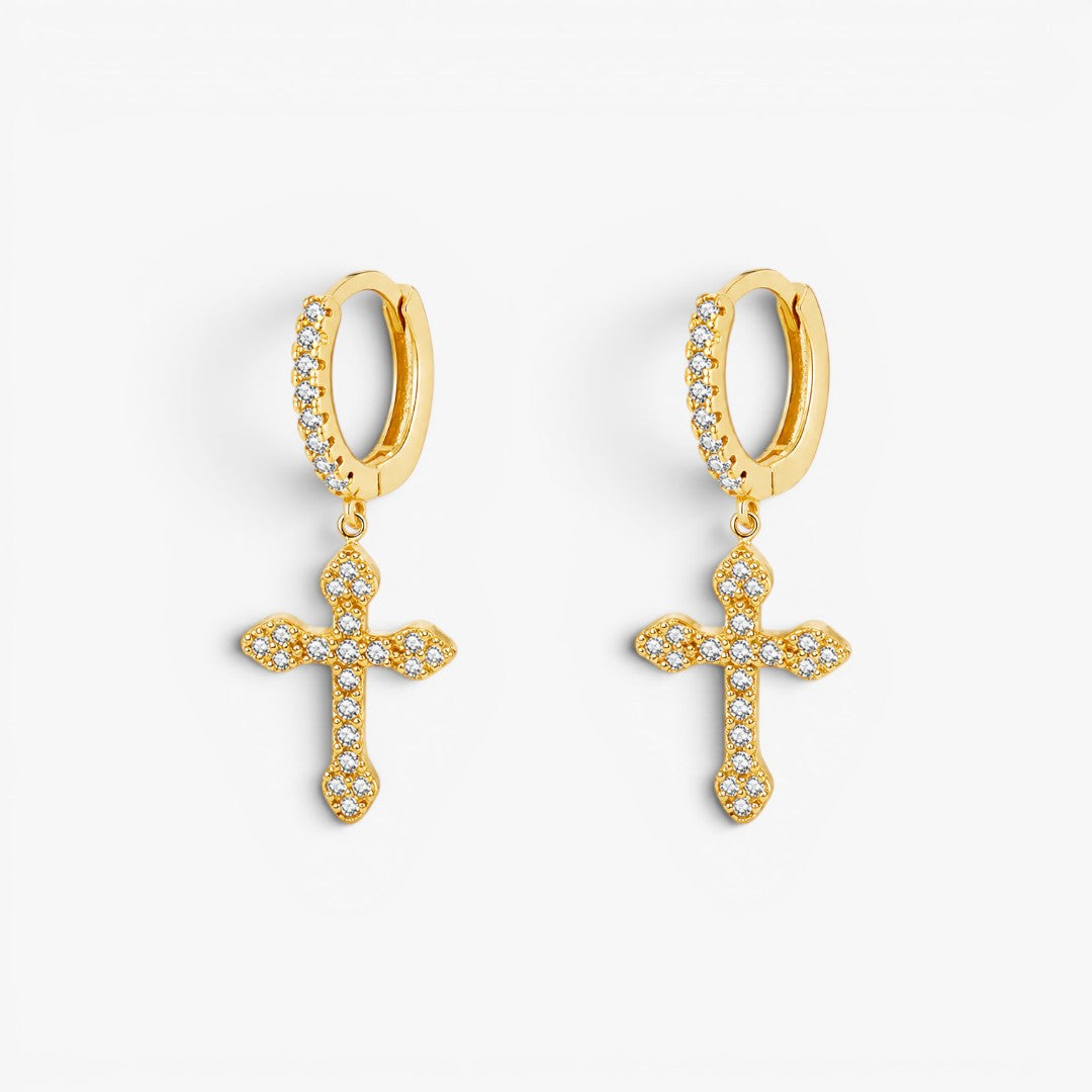 Divine Ice | Hoop Earrings for Men