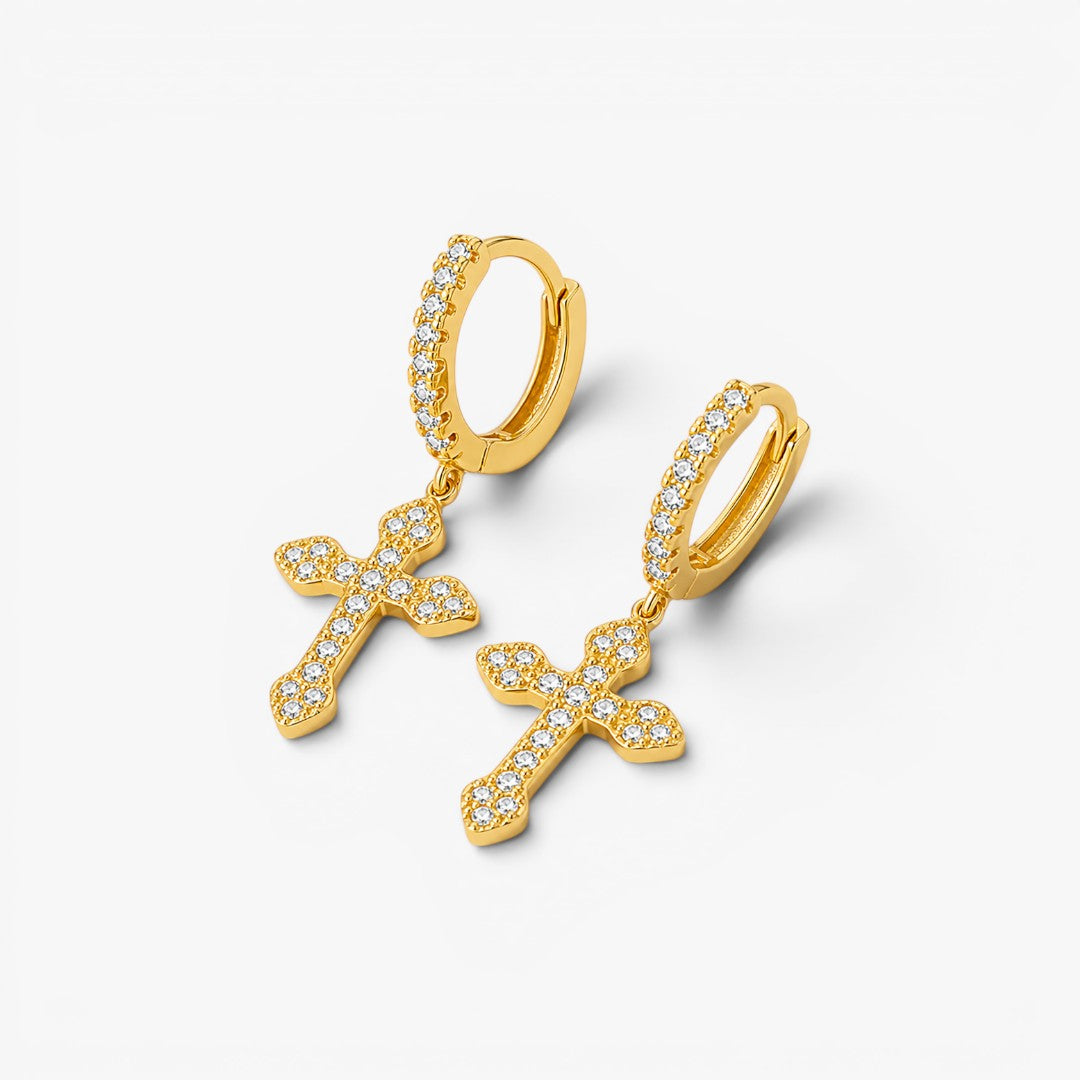 Divine Ice | Hoop Earrings for Men