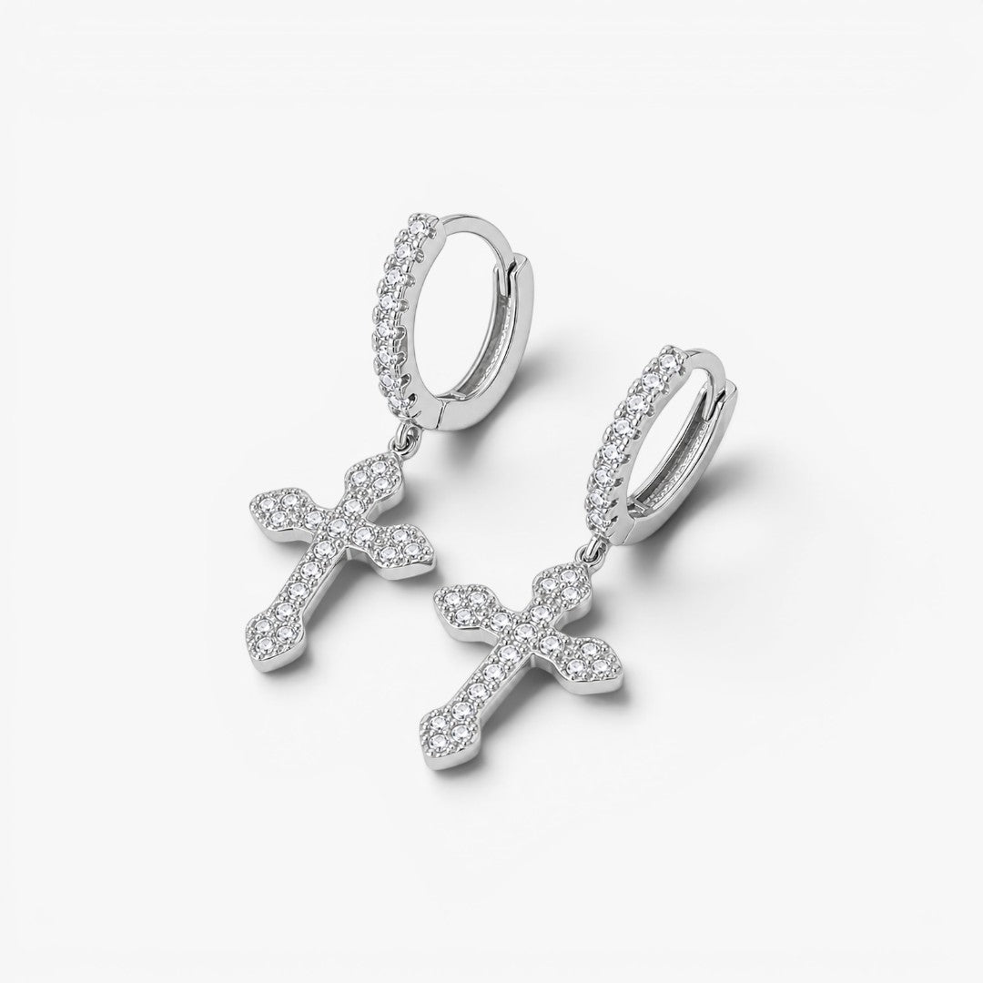 Divine Ice | Hoop Earrings for Men