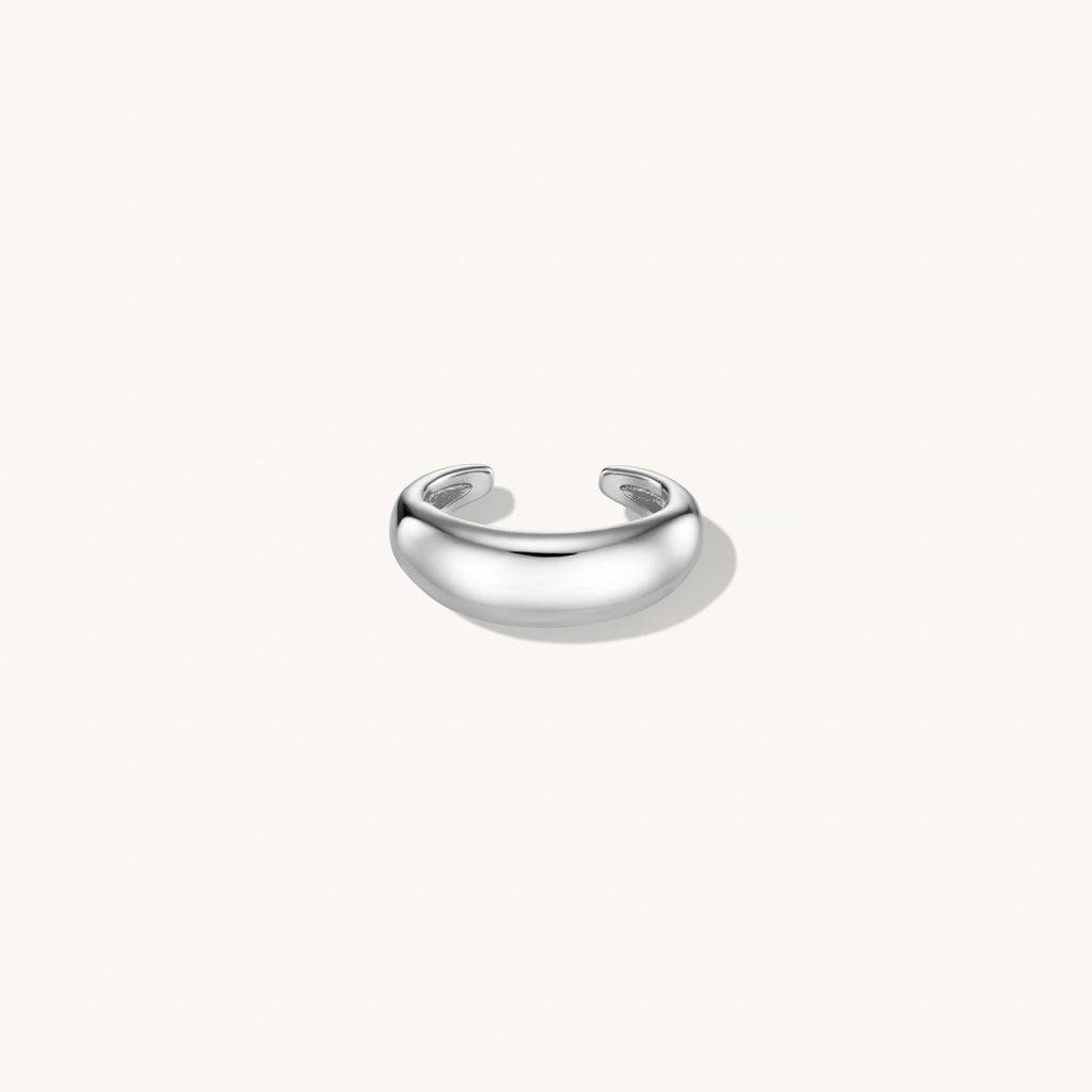 Ear Cuff Dôme en Argent