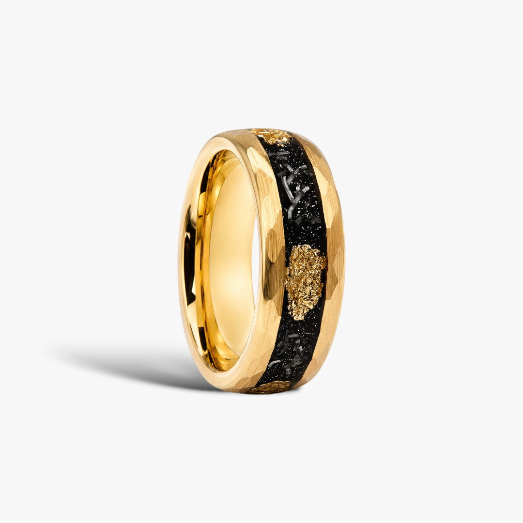 Element | Bague Anneau Texturé Homme