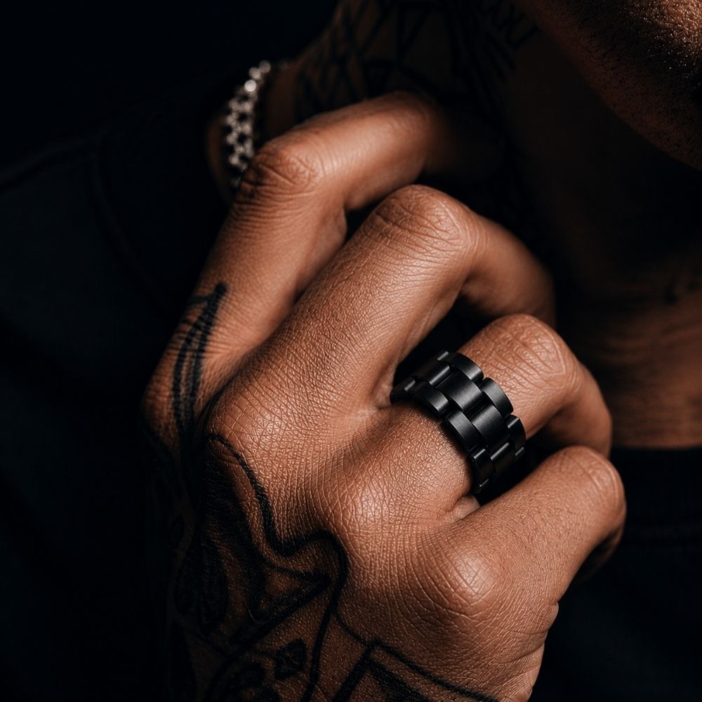 Engine | Bague Large Bracelet Montre Homme