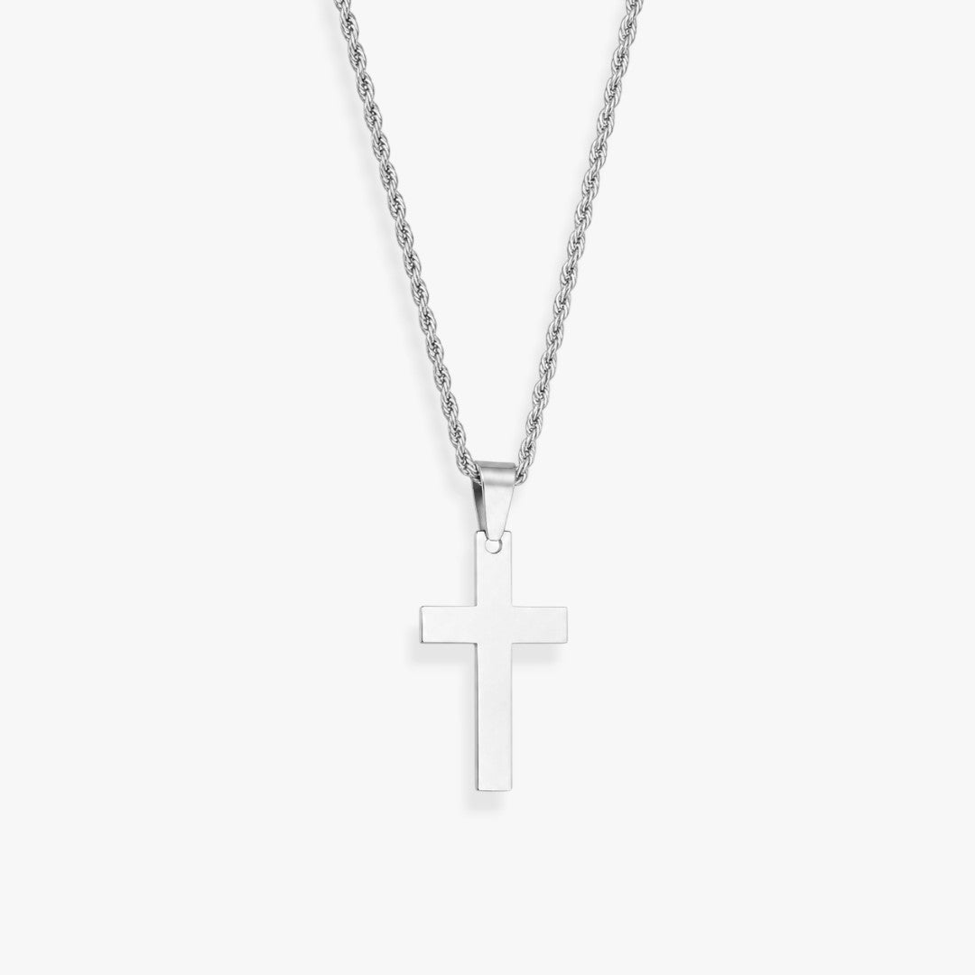 Essence | Collier Croix Homme