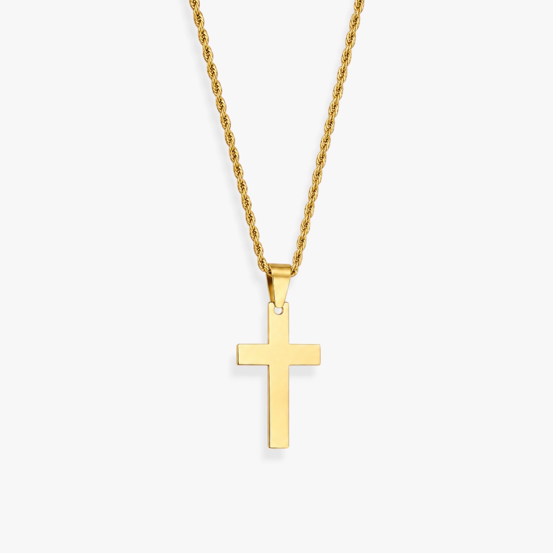Essence | Collier Croix Homme