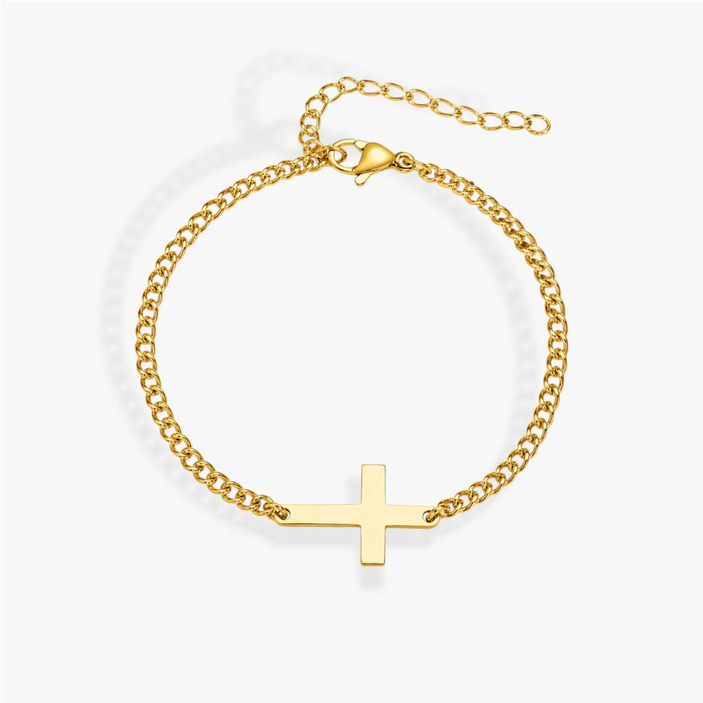 Eternal | Bracelet Croix Homme