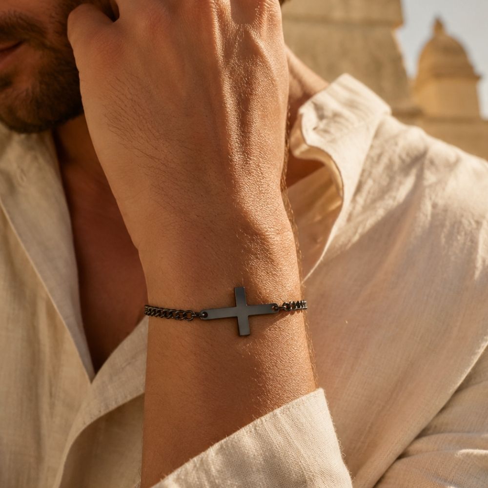 Eternal | Herren Kreuzarmband