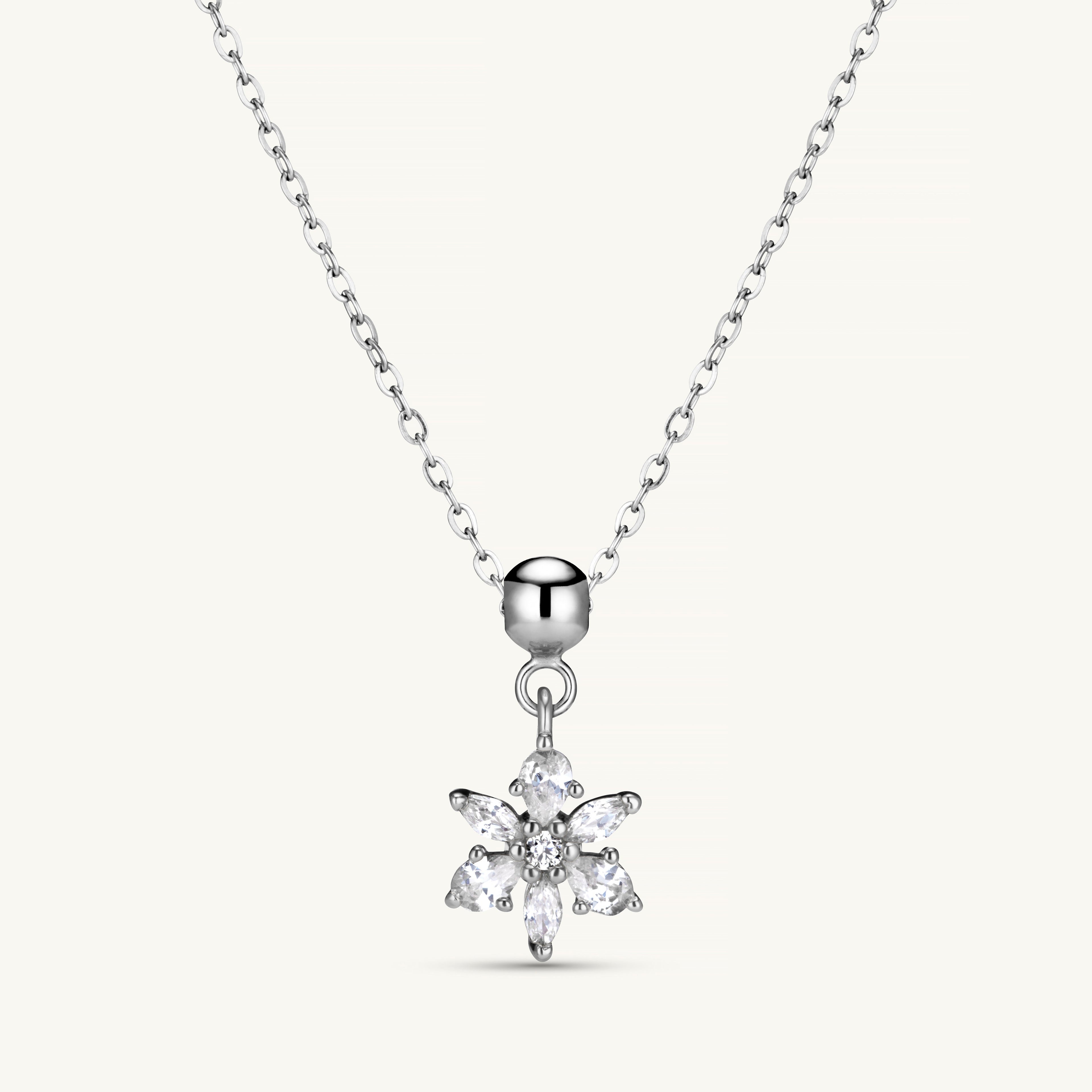 Pendentif Flora en Argent