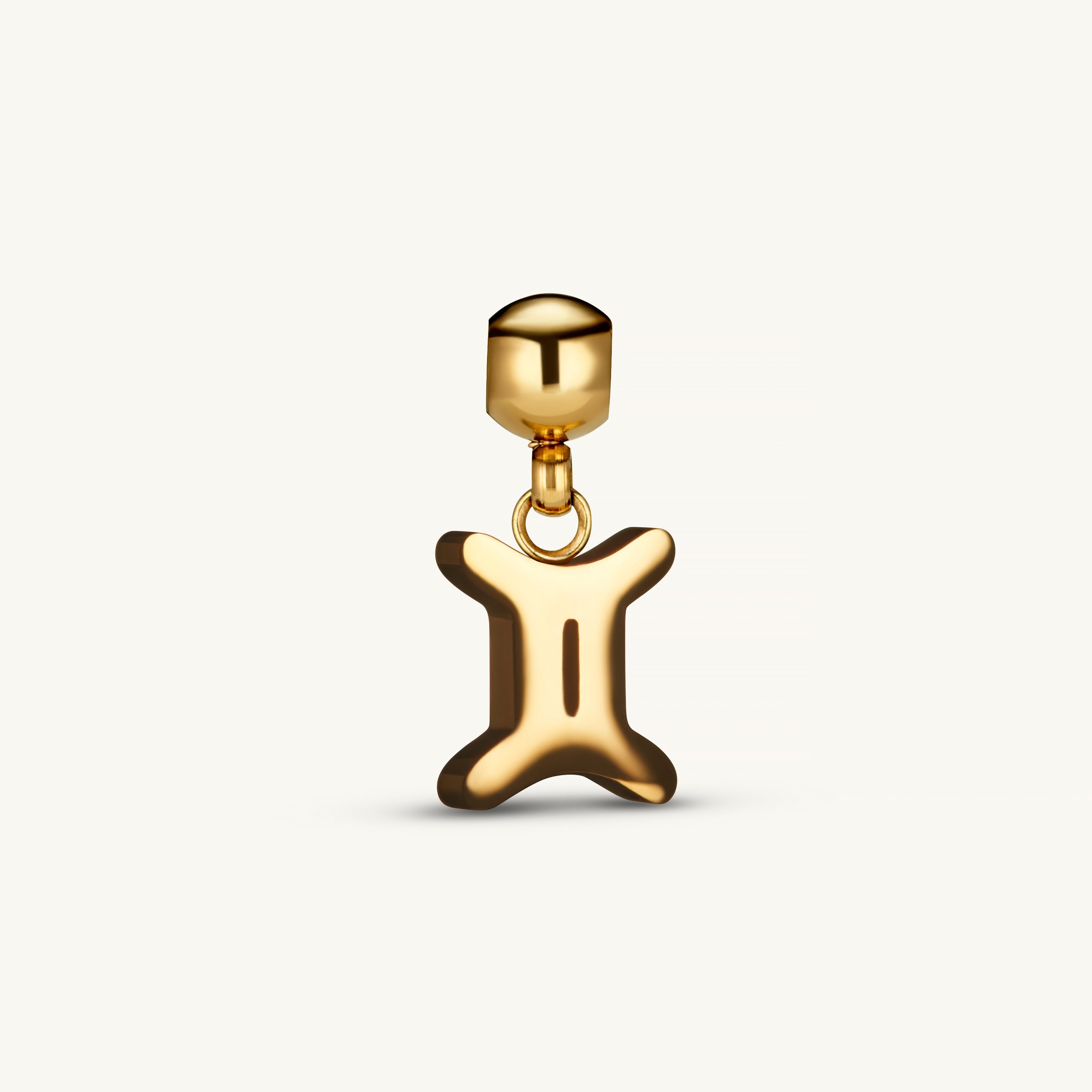 Pendentif Classique Gémeaux en Or