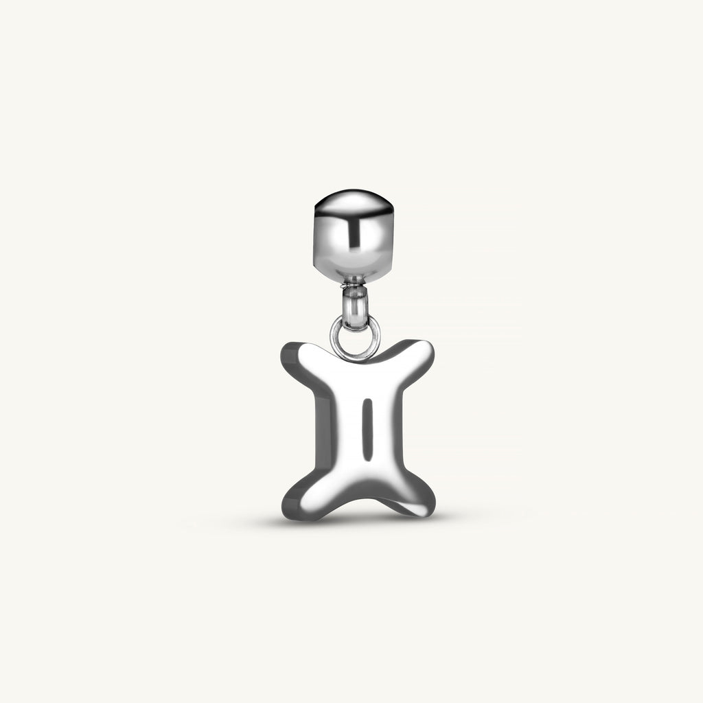 Pendentif Classique Gémeaux en Argent