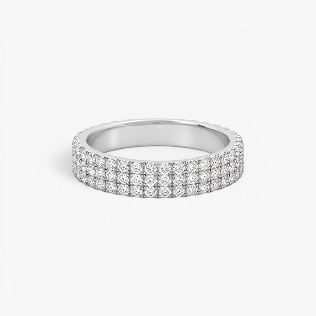 Glow | Bague Anneau Zircon Homme