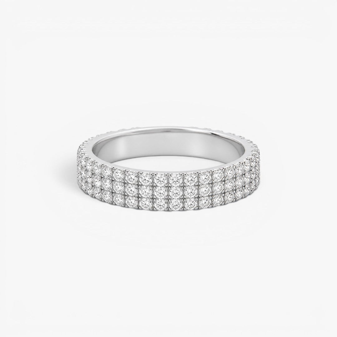 Glow | Bague Anneau Zircon Homme