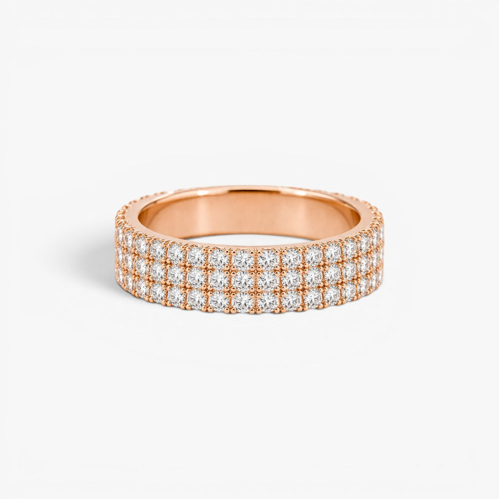 Glow | Bague Anneau Zircon Homme