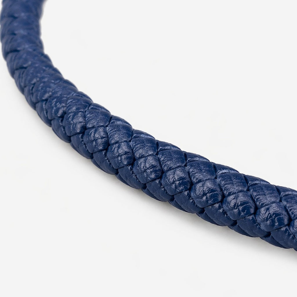 Horizon | Bracelet Cuir Tressé Homme
