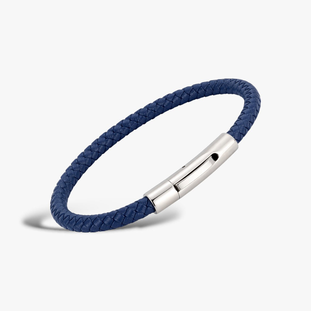 Horizon | Bracelet Cuir Tressé Homme