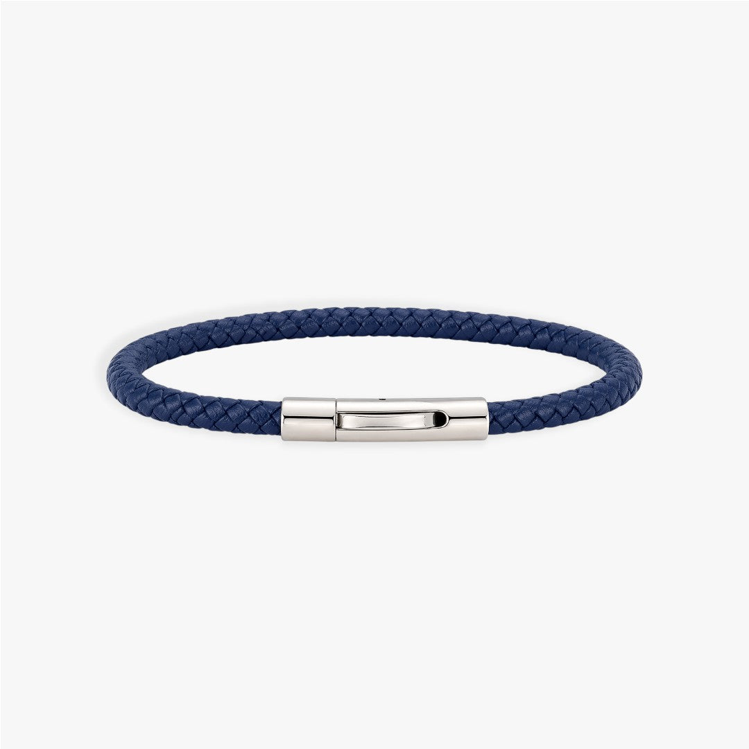 Horizon | Bracelet Cuir Tressé Homme