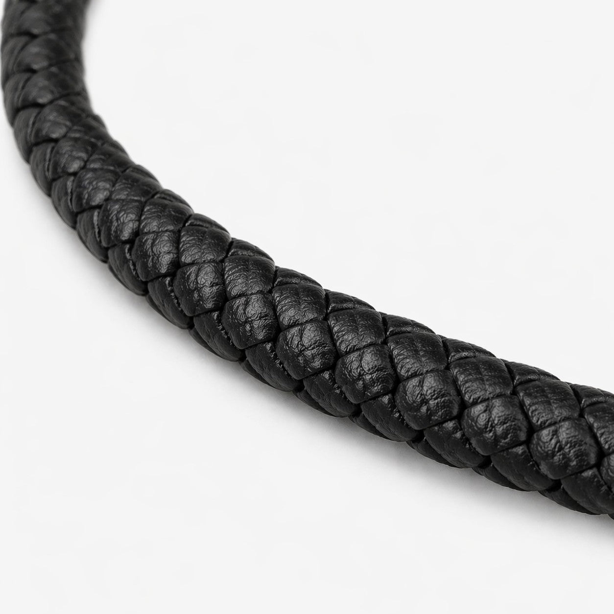 Horizon | Bracelet Cuir Tressé Homme