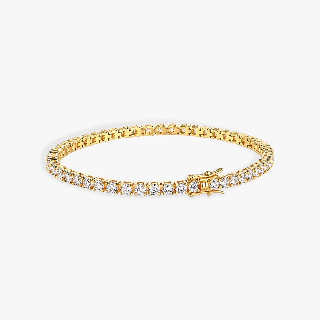 Ice | Men's Tennis Bracelet Zircon GRA Certified