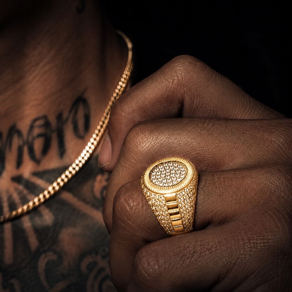 Imperium | Zircon Signet Ring for Men
