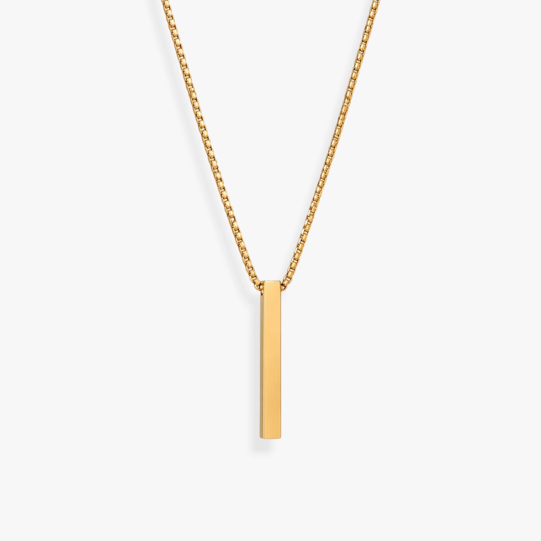 Line | Collier Pendentif Barre Homme