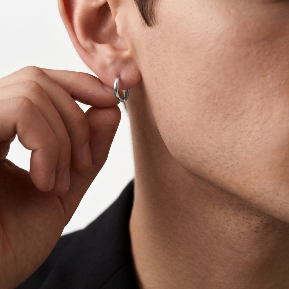 Loop | Boucles d’Oreilles Créoles Homme