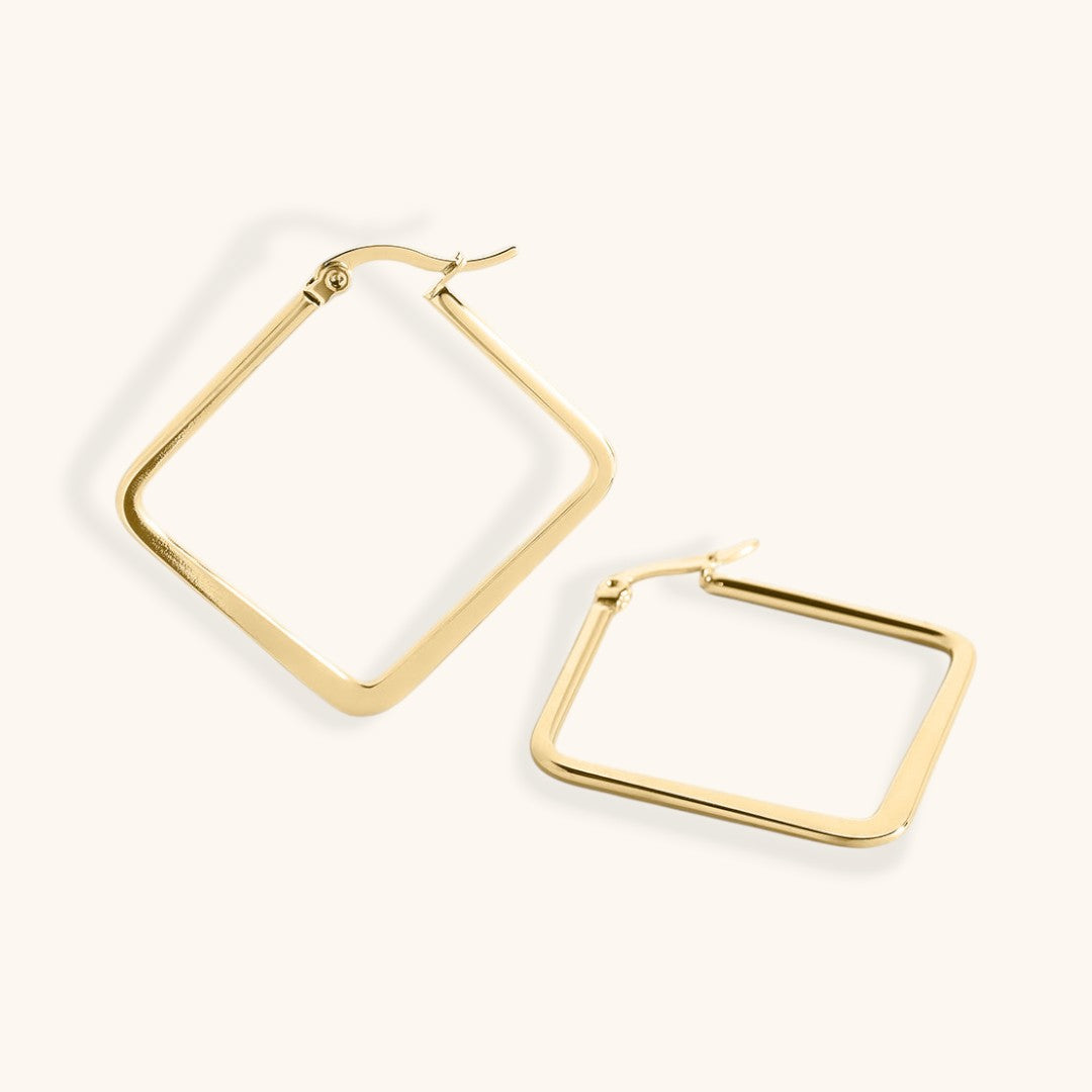 Boucles d’Oreilles Géométrie Pure