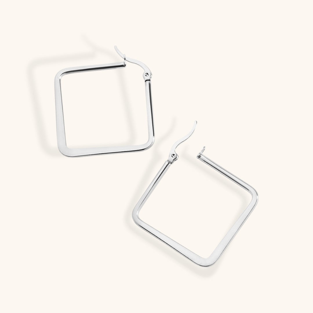 Boucles d’Oreilles Géométrie Pure