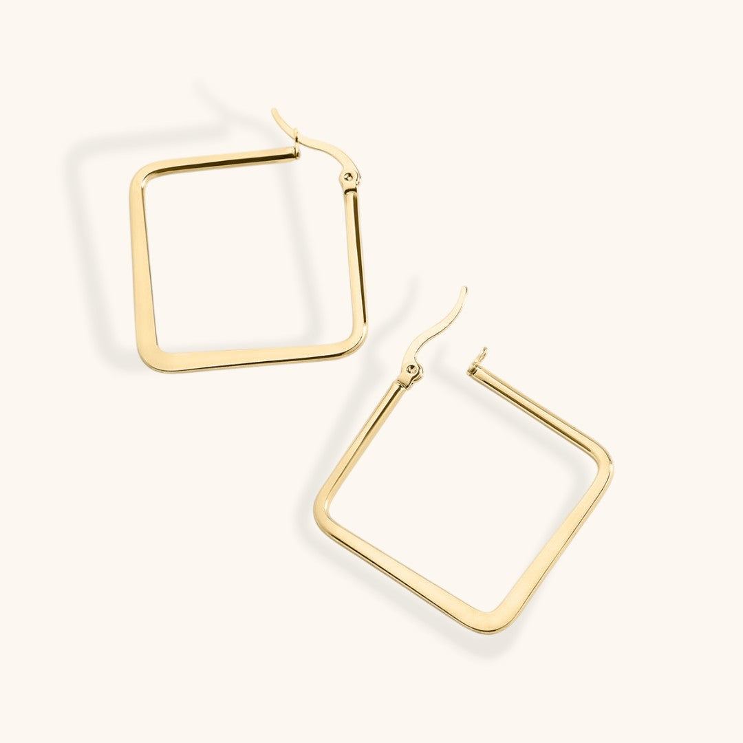 Boucles d’Oreilles Géométrie Pure