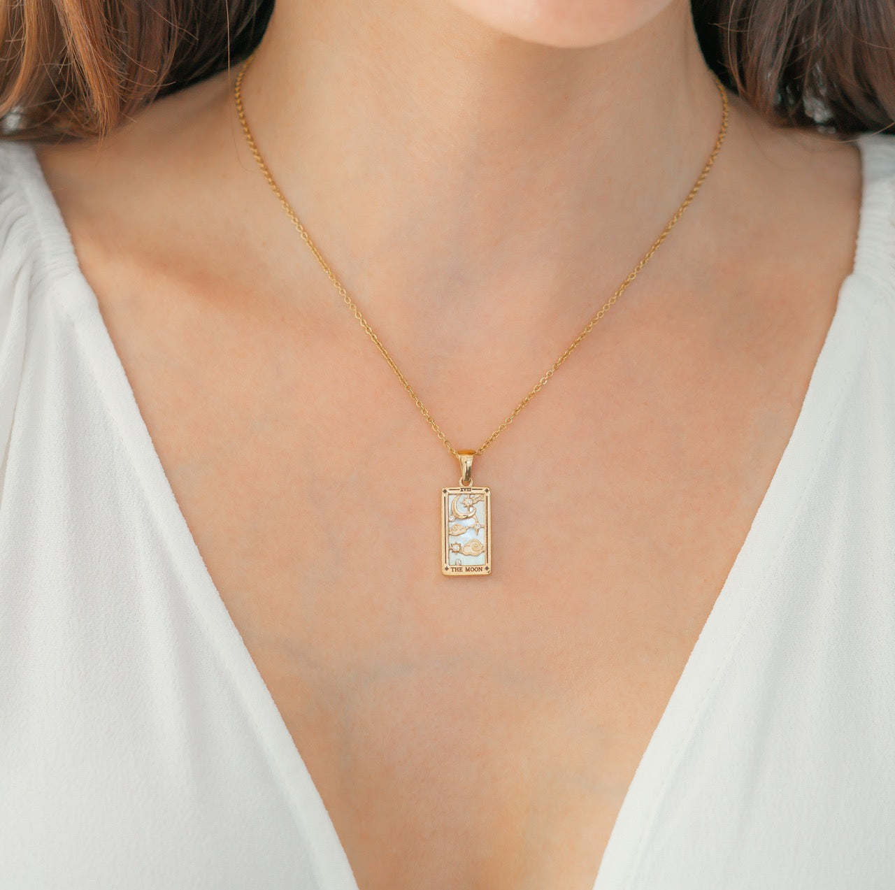 Tarot Necklace – She Trusts Her Night