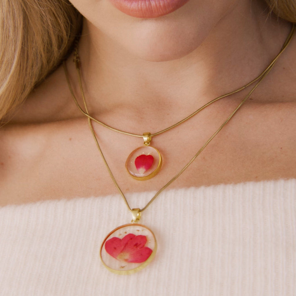 Florale Essenz Halskette