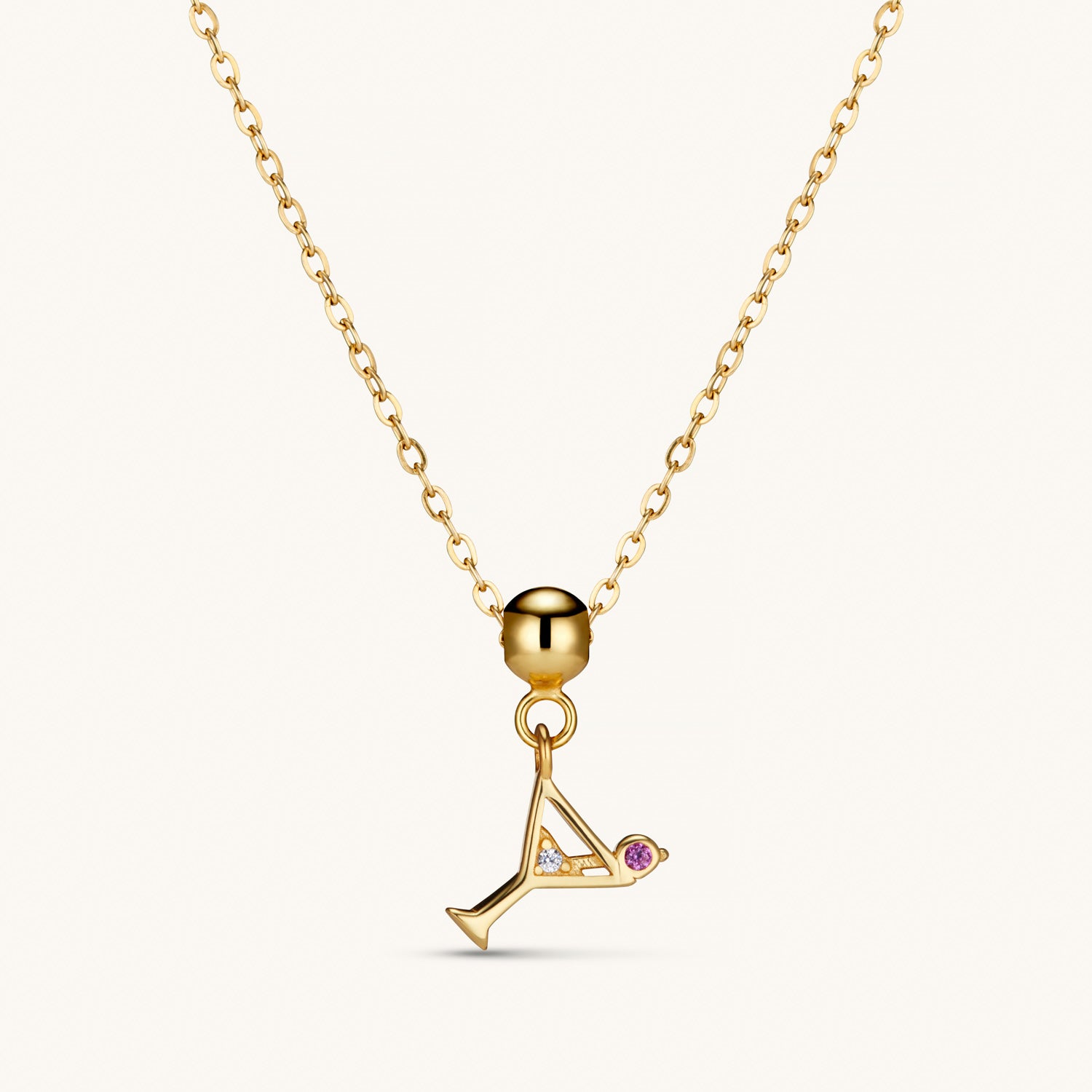 Pendentif Martini en Or
