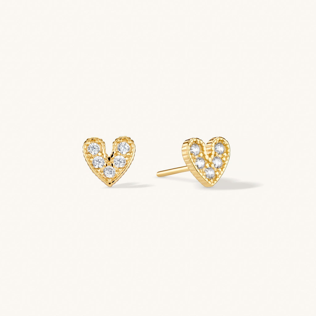 Puces d’Oreilles Mi Amor en Or
