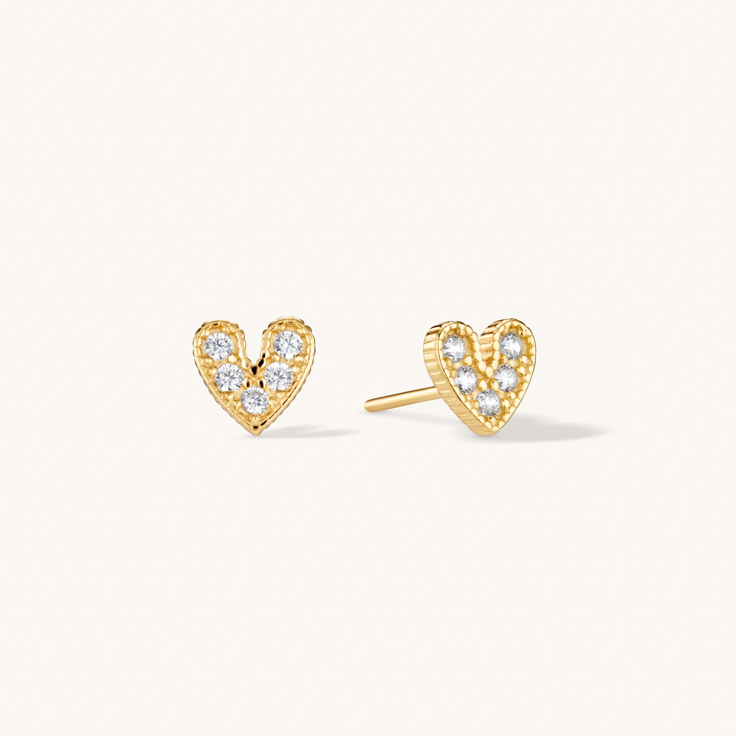 Puces d’Oreilles Mi Amor en Or