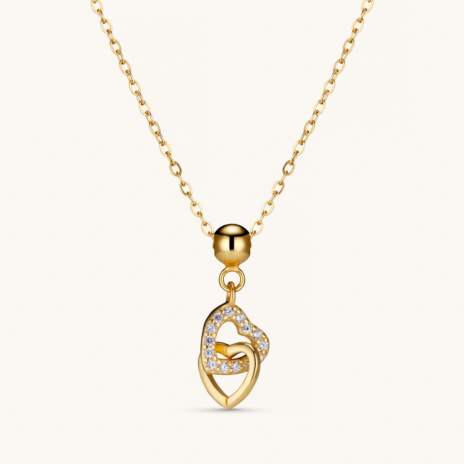 Pendentif Entrelacé Mi Amor en Or