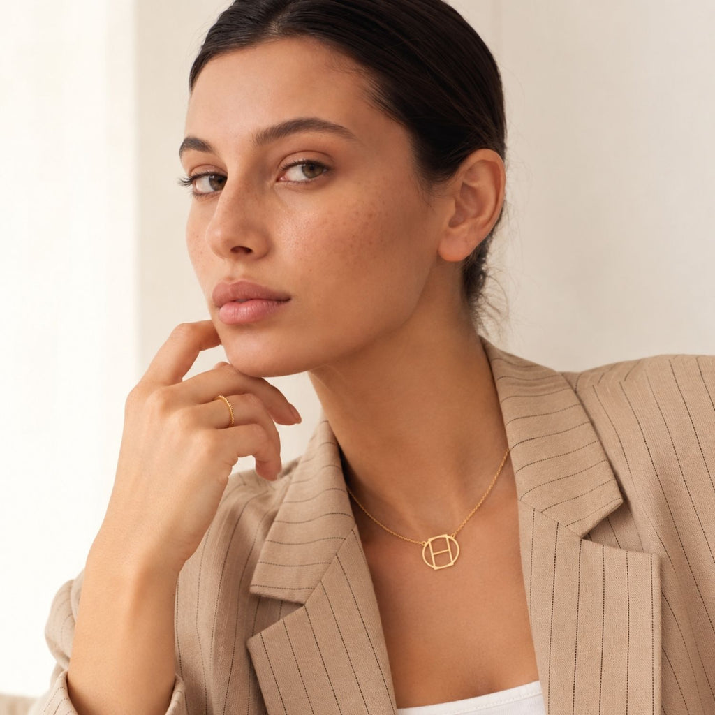 Boucles d’Oreilles Monogramme