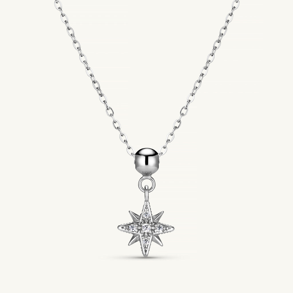 Pendentif Étoile du Nord en Argent