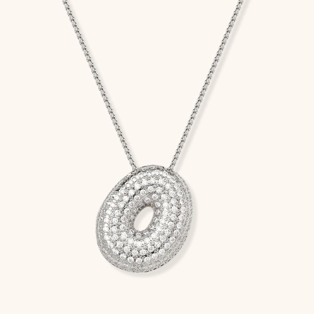 Collier Initiale Diva Nocturne